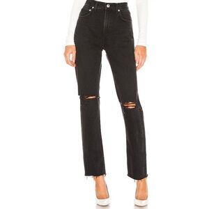 Agolde Cherie High Rise Straight Jeans